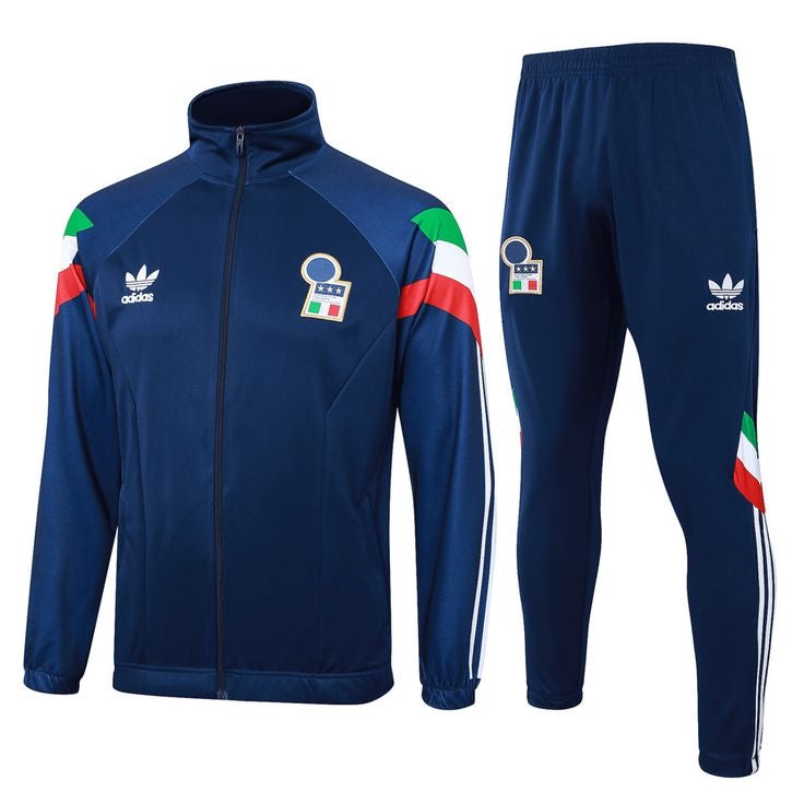 Chándal Retro Italia – Adidas Edition Diseño inspirado en la selección azzurra con estilo vintage