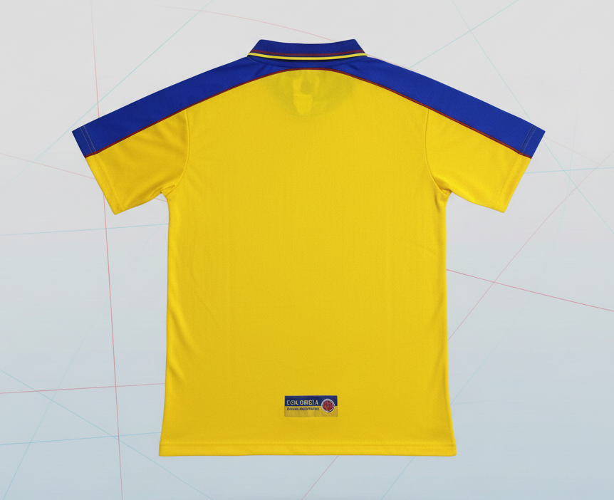 Camiseta Colombia 1998 Mundial Francia Retro