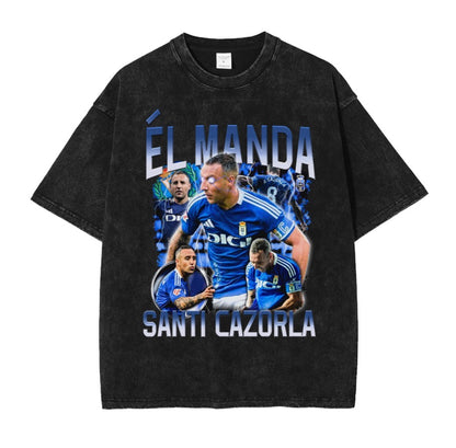 🏆 OVIEDO ASCENSO - Cazorla | Diseño Exclusivo Retro Vibes FC