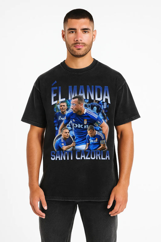 🏆 OVIEDO ASCENSO - Cazorla | Diseño Exclusivo Retro Vibes FC