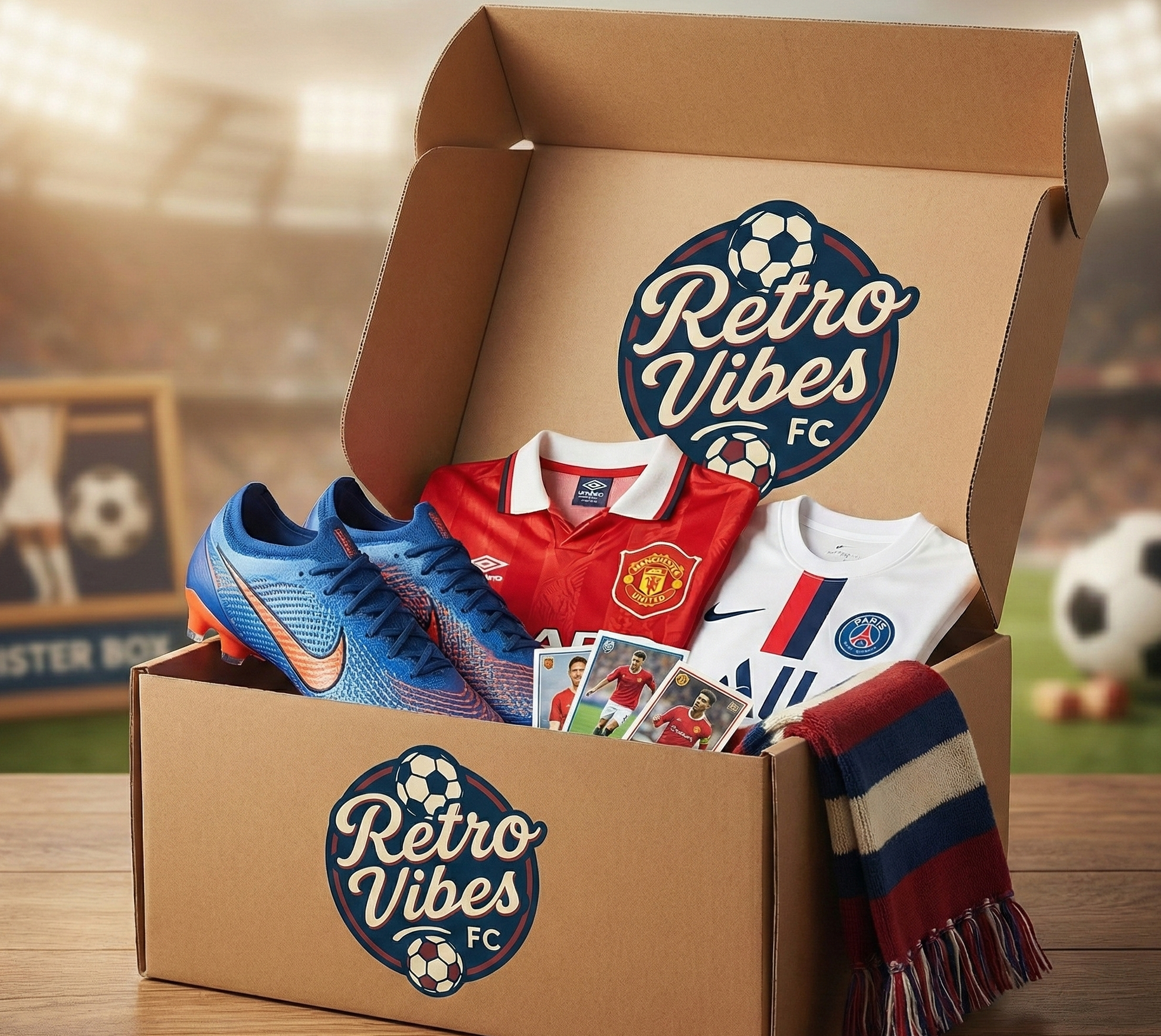 Caja Sorpresa Fútbol Retro - Mystery Box