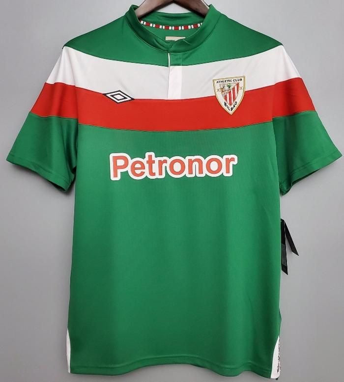 Camiseta Alternativa Athletic Club Bilbao - Umbro Verde Retro