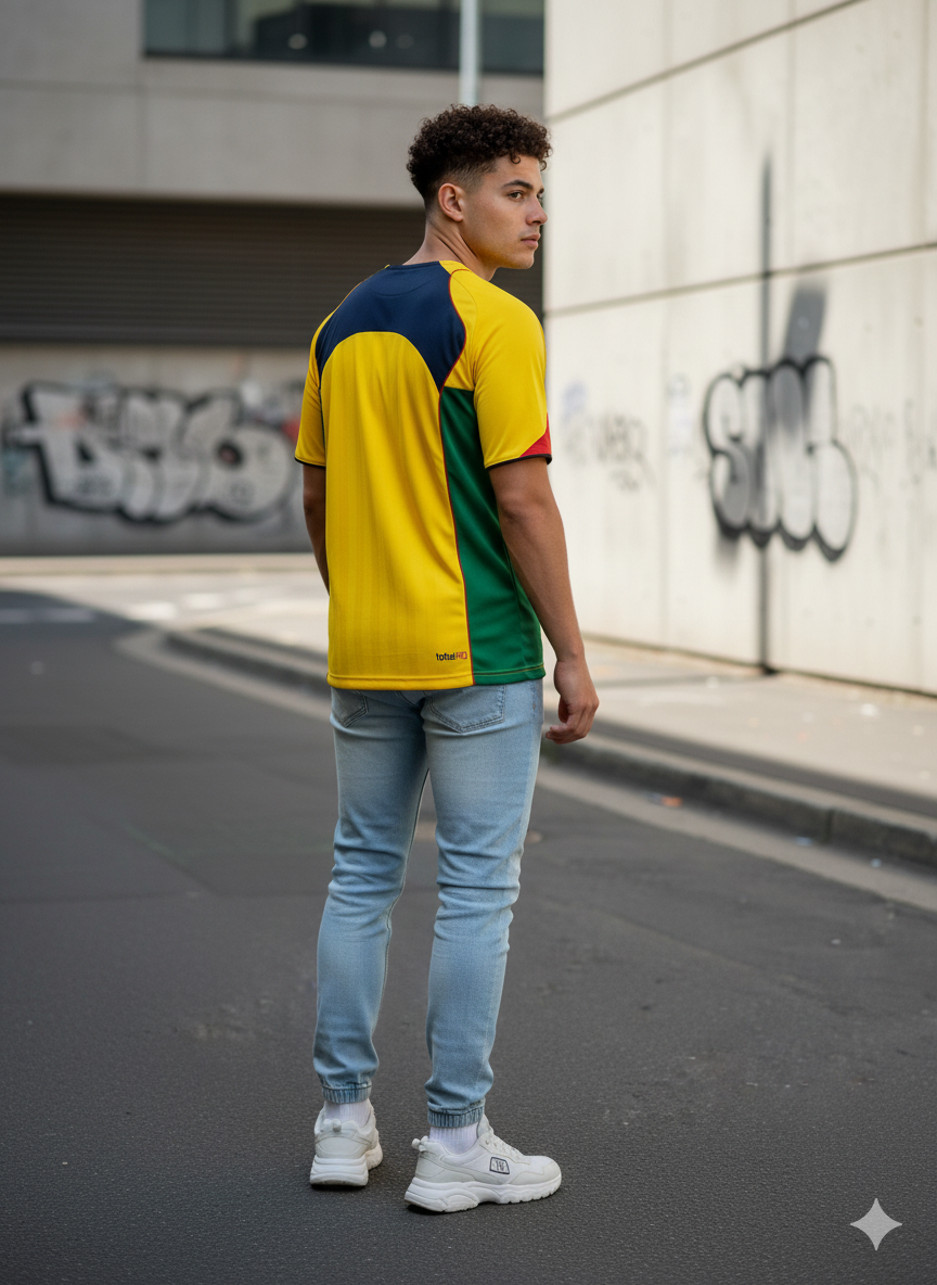 Camiseta Nike T90 Amarilla 2025