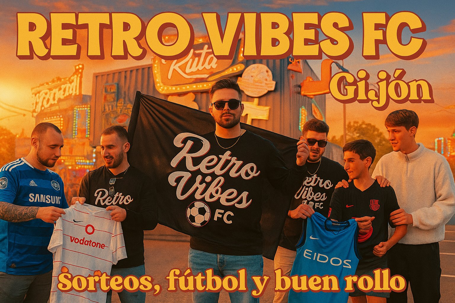 Cargar video: Nos fuimos hasta la Champions Burger en Gijón y liamos una buena...🔥 Camisetas retro❓ Preguntas futboleras🎁 Sorteos para los más cracks¿Tú habrías acertado? 👀Esto es solo el comienzo…🔁 Dale like, comenta y síguenos para ver más locuras futboleras.👇 ¿A qué ciudad deberíamos ir ahora?