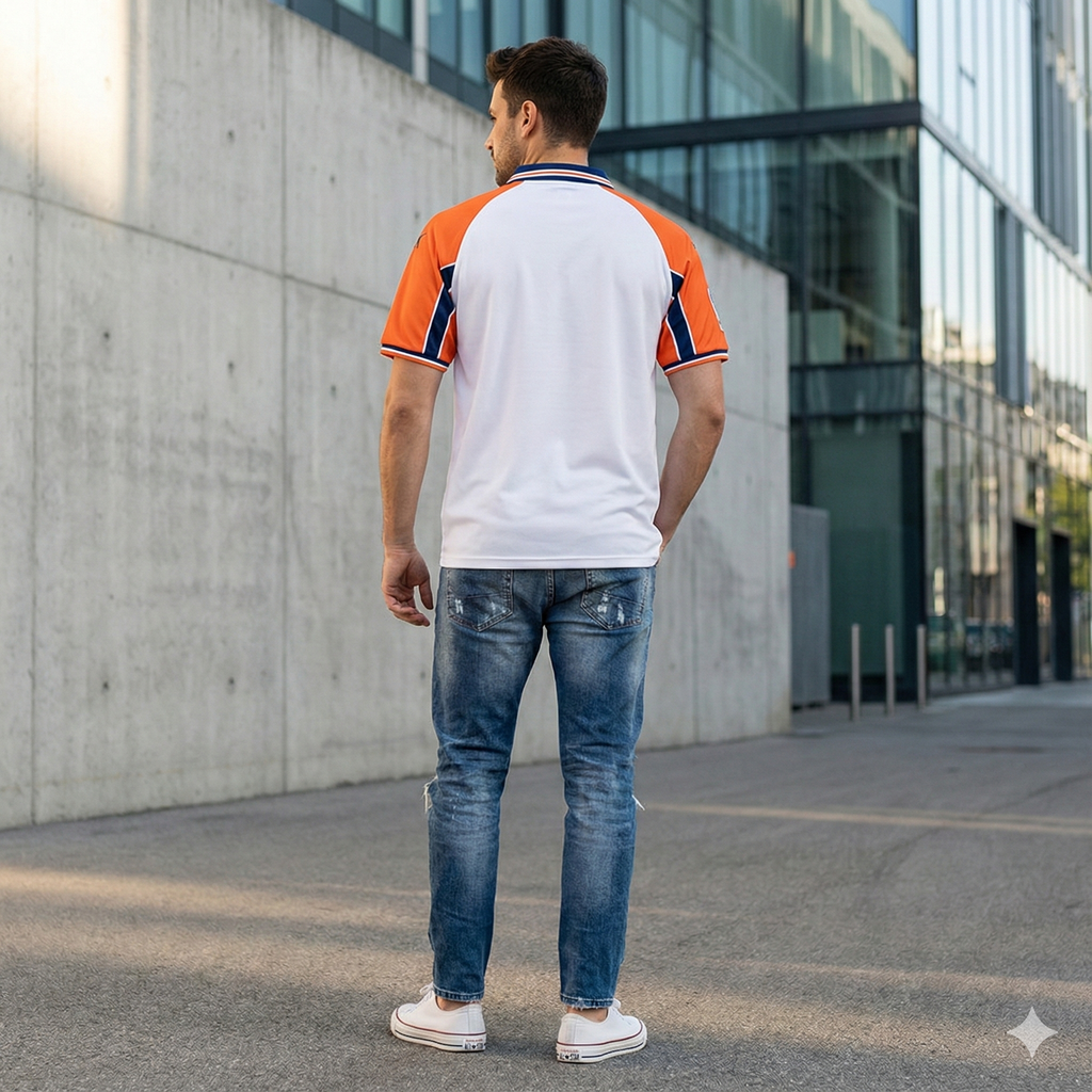 Camiseta Real Oviedo 2001 Segunda Equipación